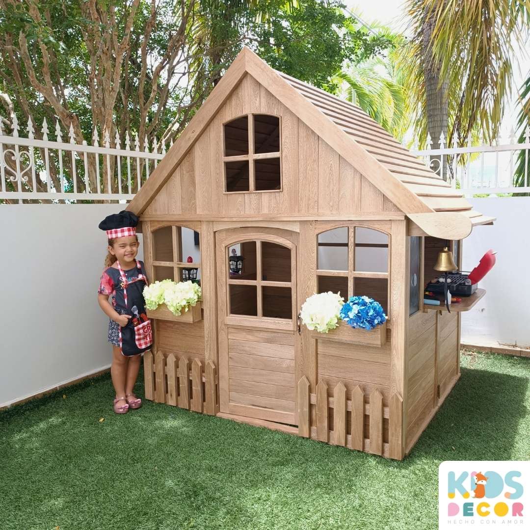 Kidkraft Casita De Juguete Para Jardin Grill House Casa Para Exterior