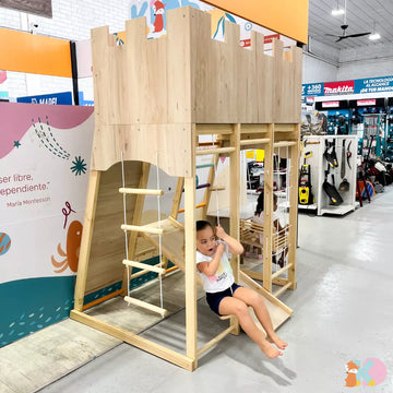 Castle Park - Parque Infantil Todo en Uno para Interior - Kids Decor Colombia