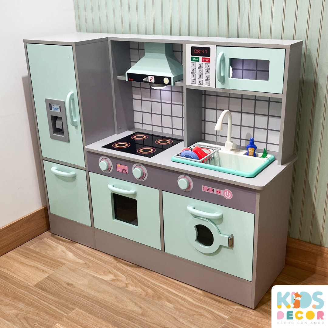 Cocina Infantil Mariana con Nevera Kids Decor Colombia