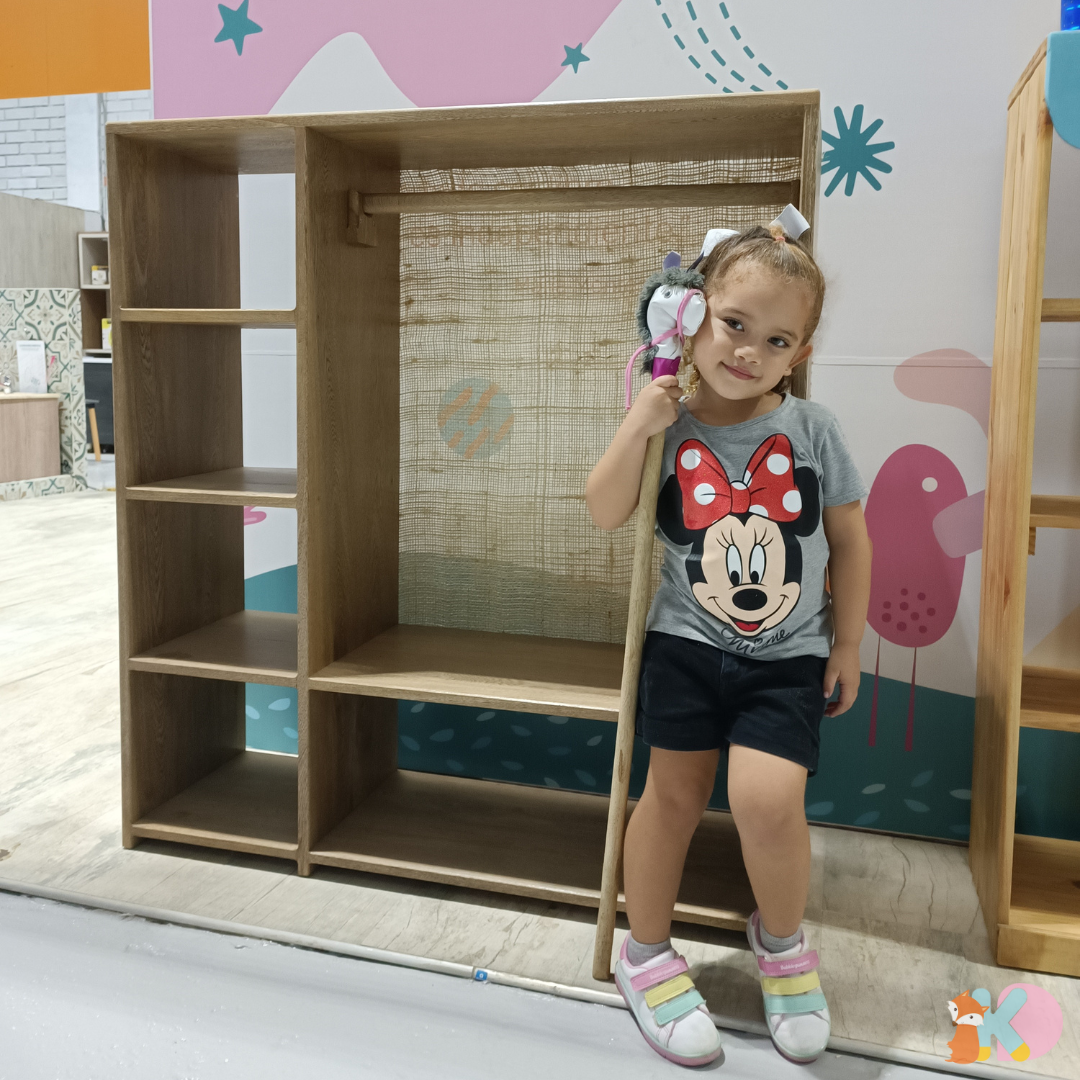 Armario Nino en Roble - Kids Decor Colombia