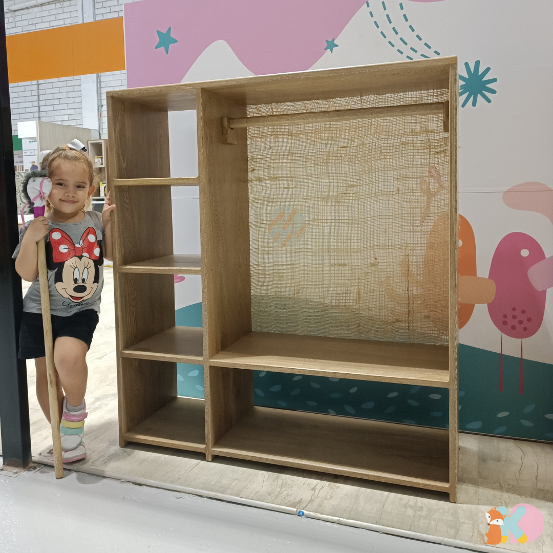 Armario Nino en Roble - Kids Decor Colombia