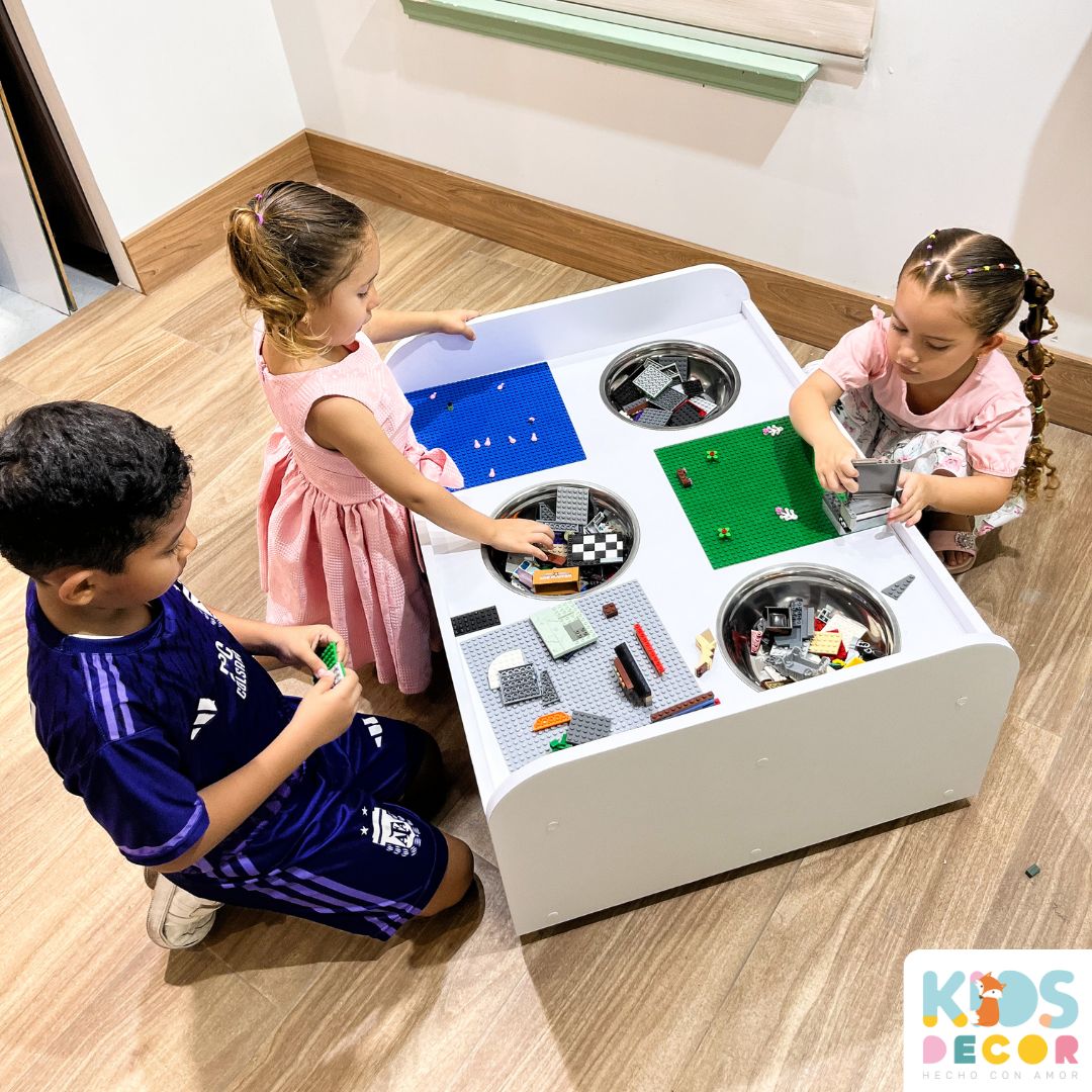 Mesa de Centro para Amantes de LEGO - Kids Decor Colombia