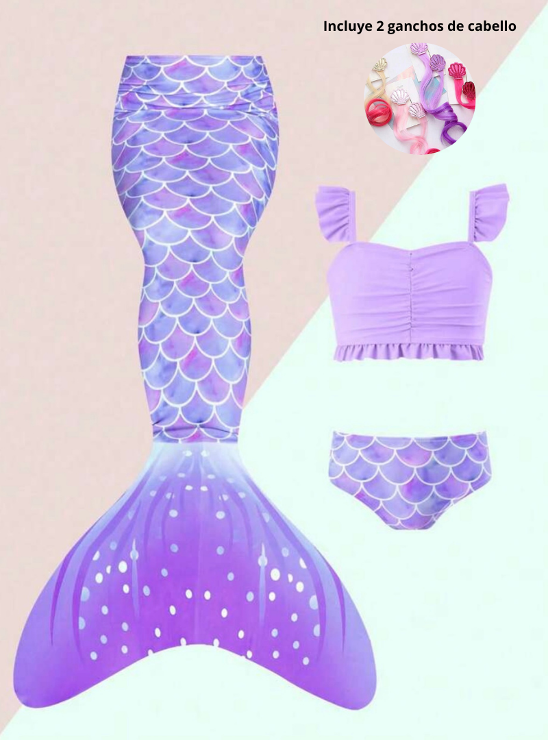 Traje Colas De Sirena Para La Piscina Colas De Sirena Disfraz