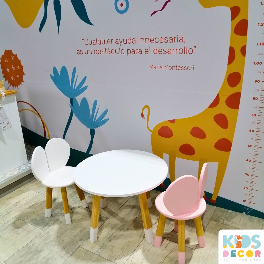 Mesa Redonda Infantil - Kids Decor Colombia