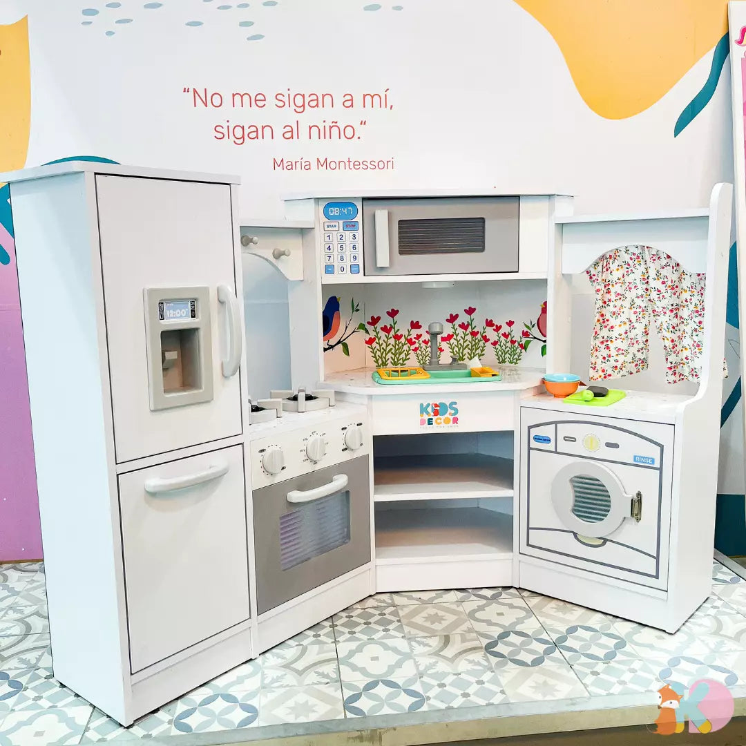 Cocina de juguete grande para niñas on sale