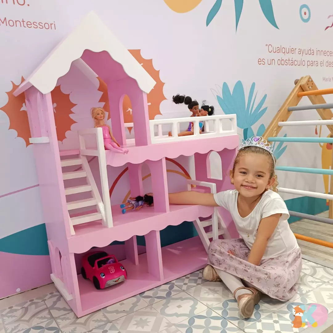 Casa de Munecas 3 Niveles Kids Decor Colombia
