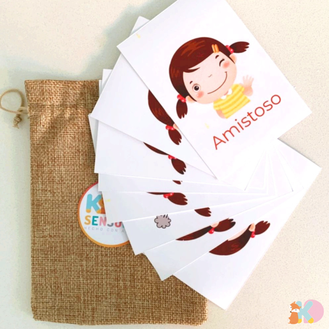 Tarjetas de emociones - Kids Decor Colombia