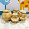 Canastos en Tejido Natural - Kids Decor Colombia