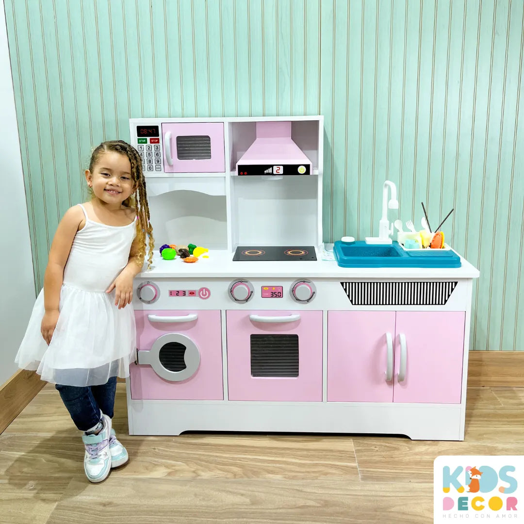 Cocina de Juguete en Madera para Ninos - Kids Decor Colombia