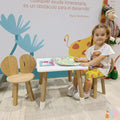 Silla Ratón En Roble Natural - Kids Decor Colombia