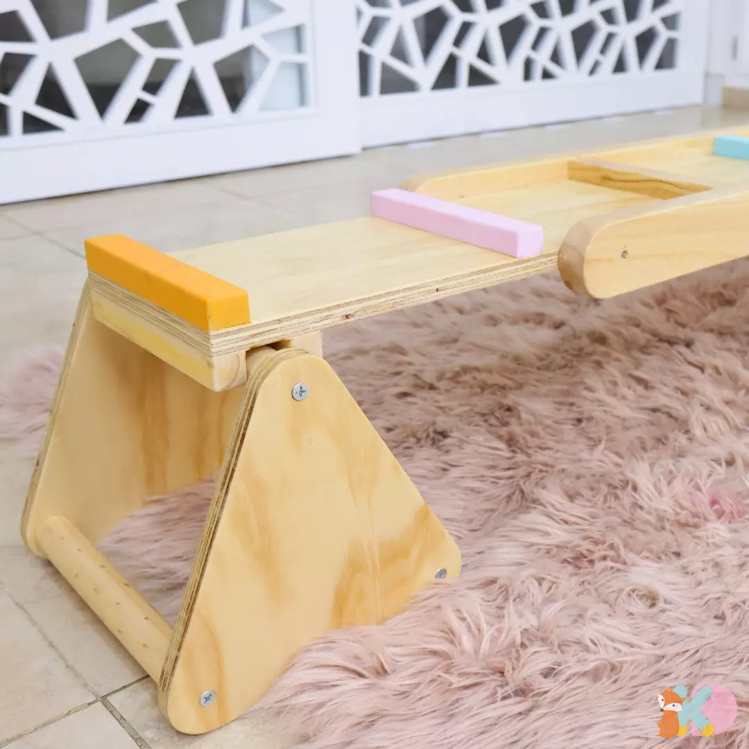 Sube y Baja + Barra de Equilibrio - Kids Decor Colombia