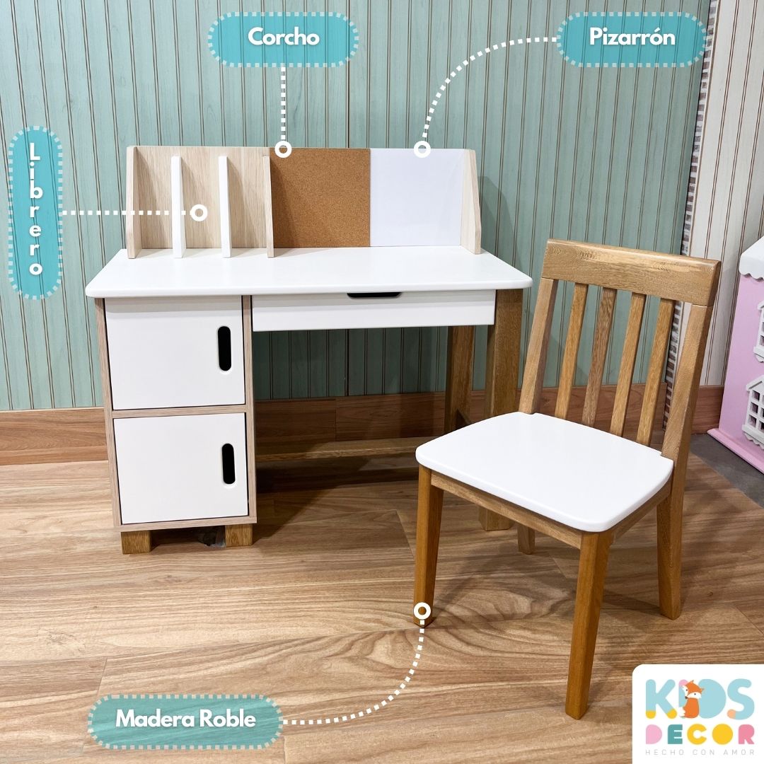 Escritorio Para Niños 4+ - Kids Decor Colombia