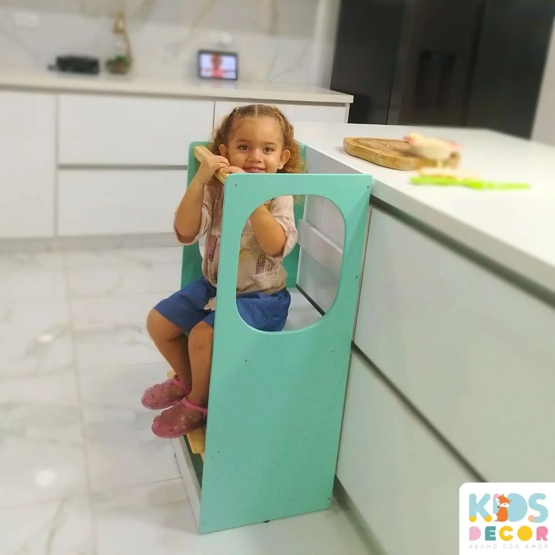 Torre de Aprendizaje Montessori para Ninos - Kids Decor Colombia