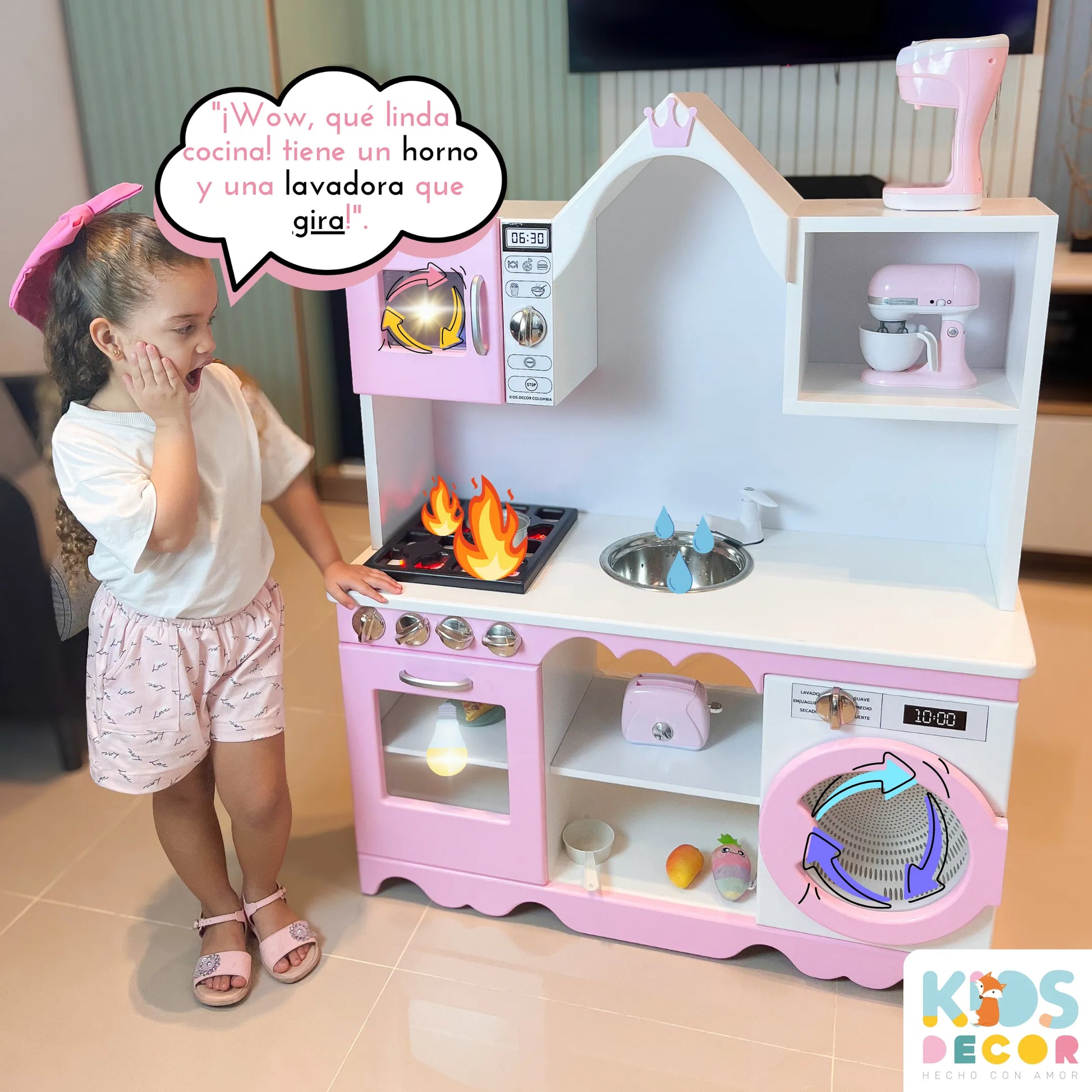 Cocina de Juguete Realista Kids Decor Colombia