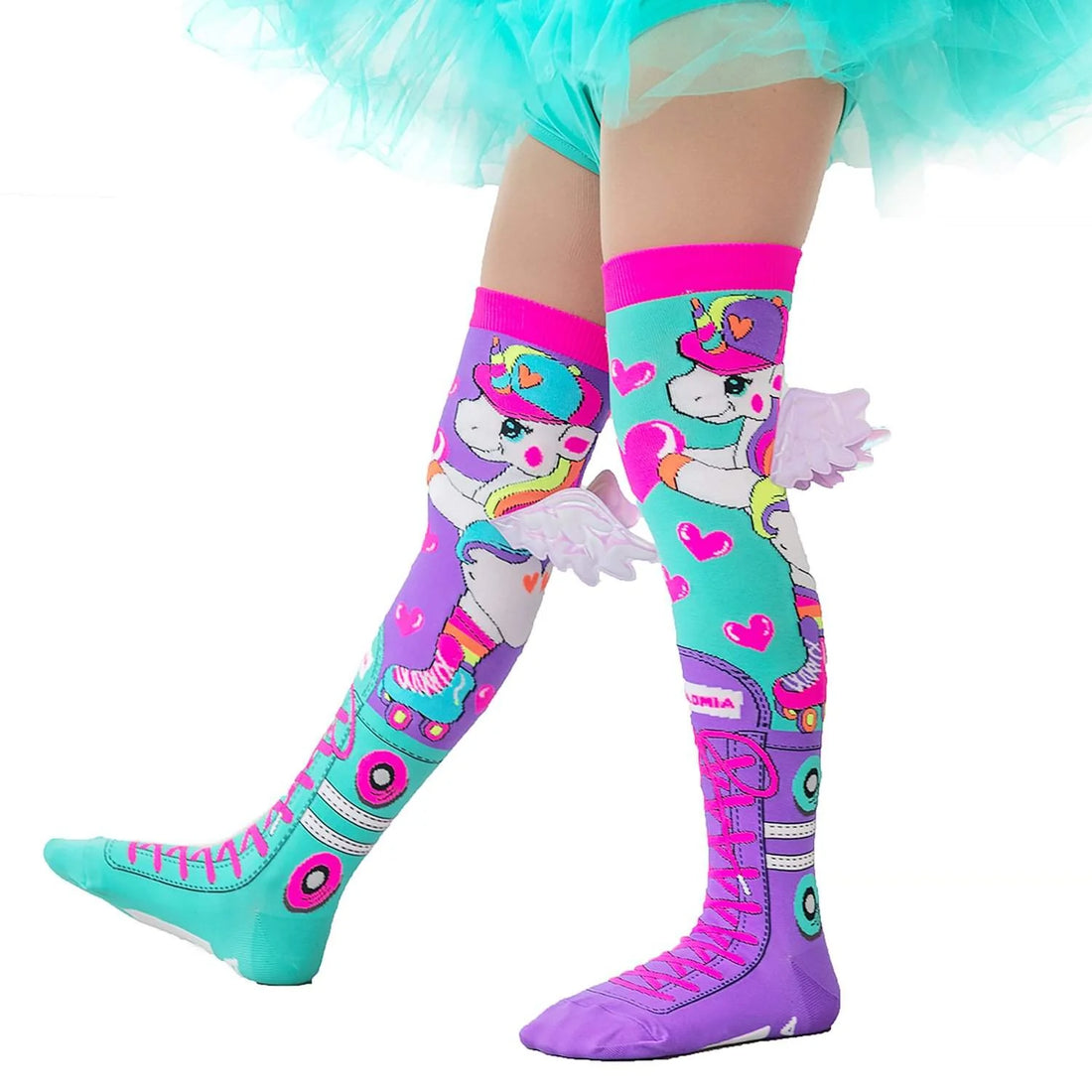 Calcetines UNICORNIO PATINADOR CON ALAS - Kids Decor Colombia